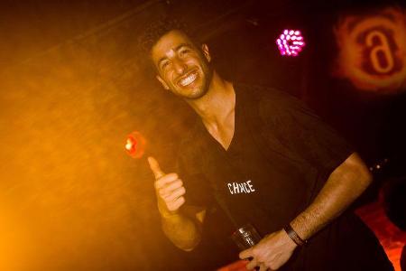 Daniel Ricciardo - Party Abu Dhabi - Amber Lounge 2016