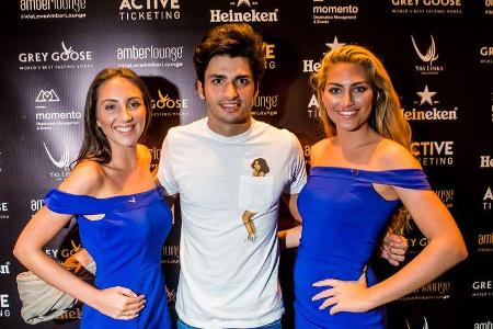 Carlos Sainz - Party Abu Dhabi - Amber Lounge 2016