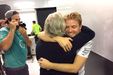 Nico & Keke Rosberg - GP Abu Dhabi 2016