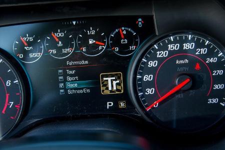 Chevrolet Camaro 6.2V8, Rundinstrumente