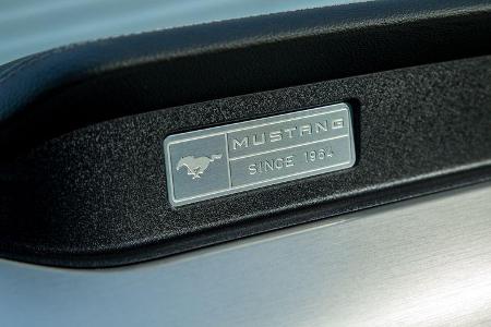 Ford Mustang 5.0 V8, Plakette