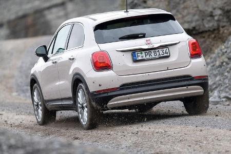 Fiat 500X 1.6 Multijet, Heckansicht