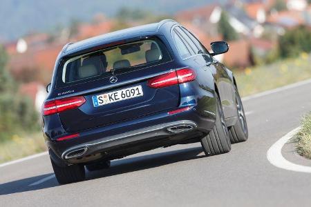 Mercedes E 220 d T, Heckansicht