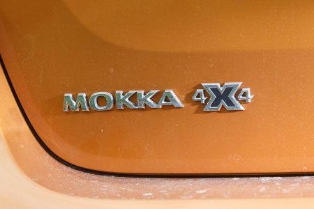 Opel Mokka X 1.6 CDTI 4x4, Typenbezeichnung