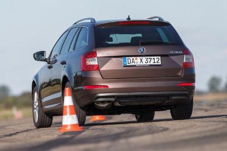Skoda Octavia Combi 2.0 TDI, Heckansicht