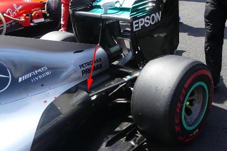 Mercedes - F1 Technik - GP Mexiko 2016