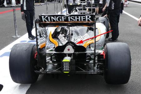 Force India - F1 Technik - GP Mexiko 2016