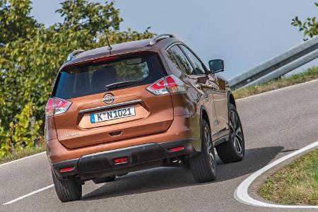 Nissan X-Trail 1.6 dCi 4x4, Heckansicht