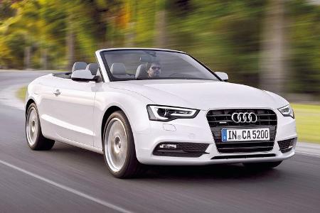 Audi A5 Cabrio, Frontansicht