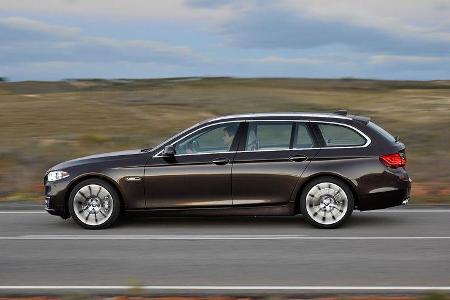 BMW Fünfer Touring, Seitenansicht