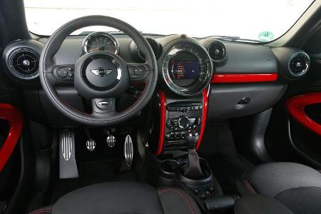 Mini Paceman, Cockpit
