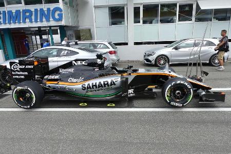 Force India - Formel 1 - GP Deutschland - Hockenheim - 28. Juli 2016