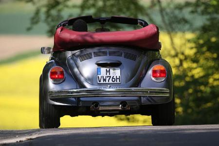 Memminger-VW Käfer, Heckansicht