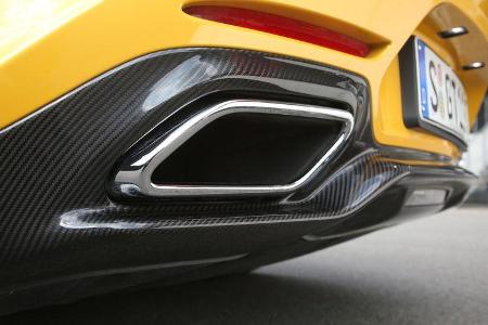 Mercedes-AMG GT S, Auspuff, Endrohr