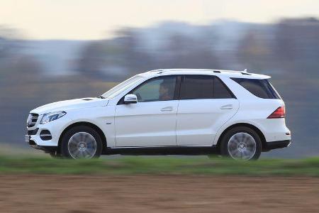 Mercedes GLE 500 e 4Matic, Seitenansicht