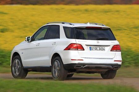 Mercedes GLE 500 e 4Matic, Heckansicht