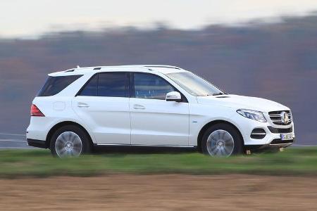 Mercedes GLE 500 e 4Matic, Seitenansicht