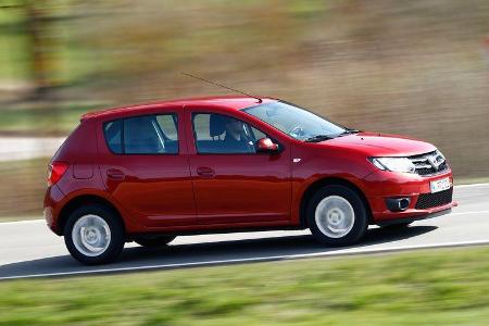 Dacia Sandero TCe 90, Seitenansicht