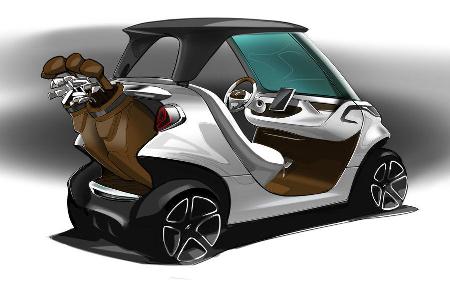 Mercedes-Benz Style Edition Garia Golf Car
