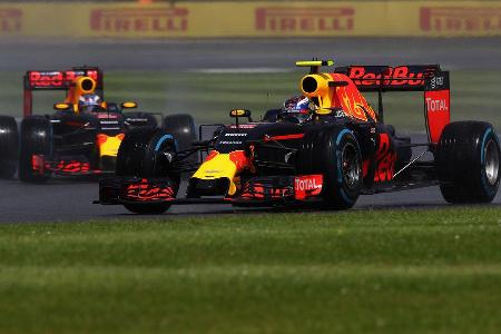 Verstappen & Ricciardo - GP England 2016
