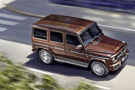Mercedes G-Klasse Modelljahr 2015 Facelift