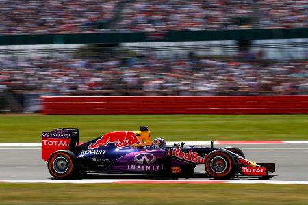 Daniel Ricciardo - Red Bull - GP England - Silverstone - Rennen - Sonntag - 5.7.2015