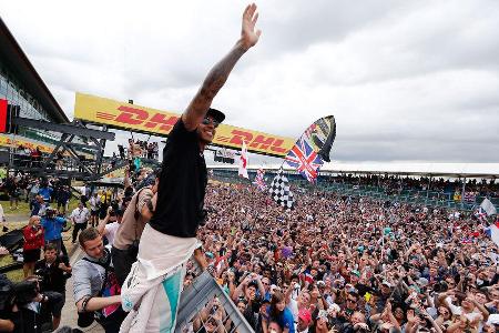 Lewis Hamilton - Mercedes - GP England - Silverstone - Rennen - Sonntag - 5.7.2015