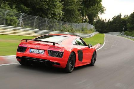 Audi R8 V10 Plus, Heckansicht