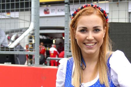 Formel 1-Girls - GP sterreich 2016