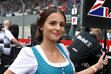 Formel 1-Girls - GP sterreich 2016