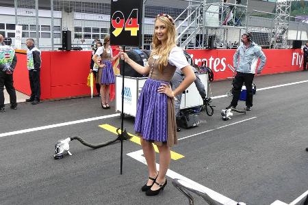 Formel 1-Girls - GP sterreich 2016