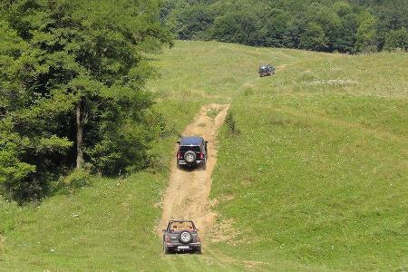 Gelndewagentour Rumnien