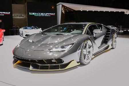 Lamborghini Centenario Sperrfrist 1.3.2016