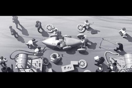 Historische Motorsport-Illustrationen - Unique & Limited - 2016