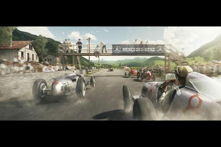 Historische Motorsport-Illustrationen - Unique & Limited - 2016