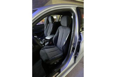 BMW 118d, Sitze