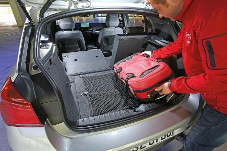 BMW 118d, Kofferraum