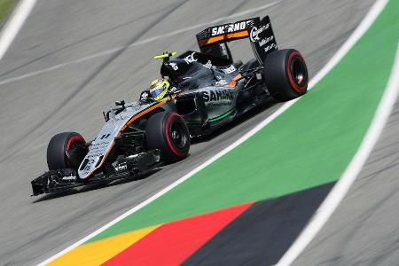 Sergio Perez - Force India - Formel 1 - GP Deutschland - 30. Juli 2016
