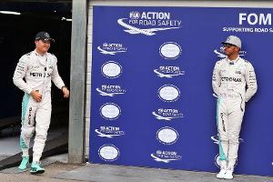 Nico Rosberg - Lewis Hamilton - Mercedes - Formel 1 - GP Deutschland - 30. Juli 2016