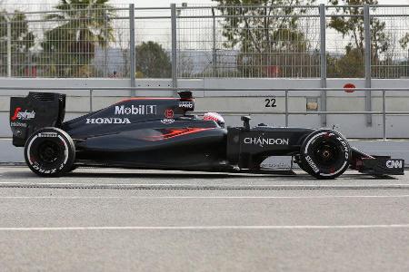 Jenson Button - McLaren - Barcelona-Test - 2016