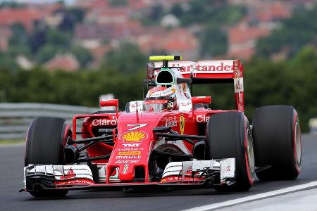 Kimi Rikknen - Ferrari - Formel 1 - GP Ungarn - 22. Juli 2016