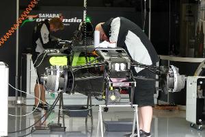 Force India - GP England - Silverstone - Formel 1 - Donnerstag - 7.7.2016