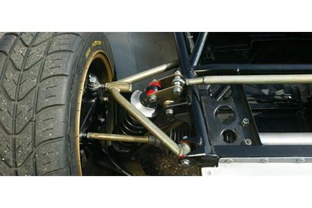 Die Flunder basiert auf einer Rohrrahmen-Konstruktion.