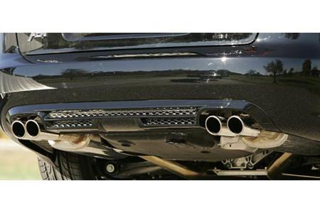 Das volle Soundprogramm kommt aus vier Rohren