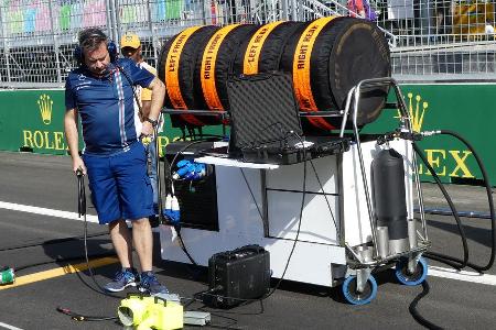 Williams - Startvorbereitung - Formel 1 - 2016