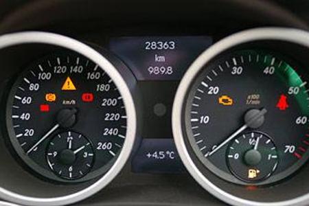 Da schau her: eistütenförmige Instrumentenhöhlen à la Alfa Romeo