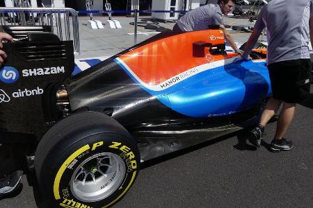 Manor - Formel 1 - GP Ungarn - 21. Juli 2016