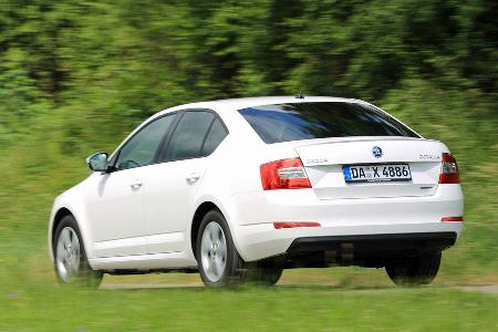 Skoda Octavia Greenline, Heckansicht