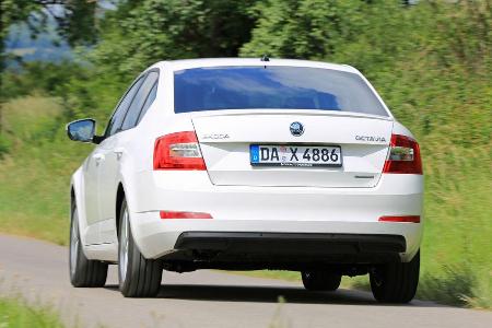 Skoda Octavia Greenline, Heckansicht