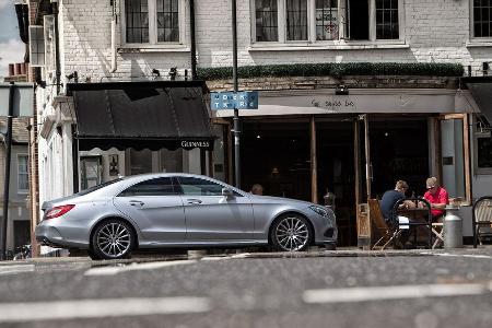 Mercedes CLS 400, Seitenansicht